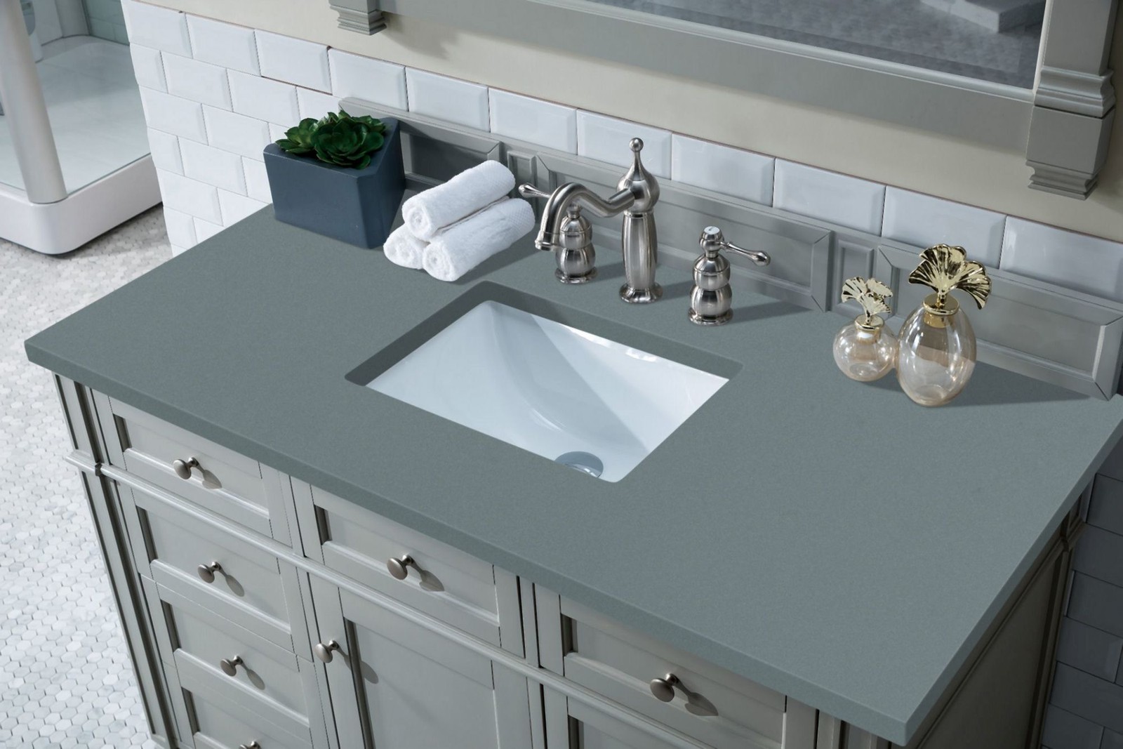 James Martin Vanities 650-V48-3CBL Brittany 48″ – Brown