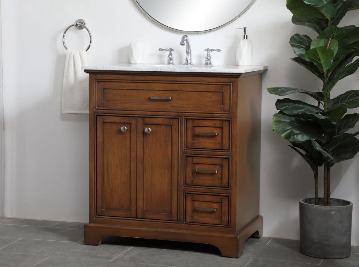 Elegant Lighting VF15032 Americana 32″ – Wood