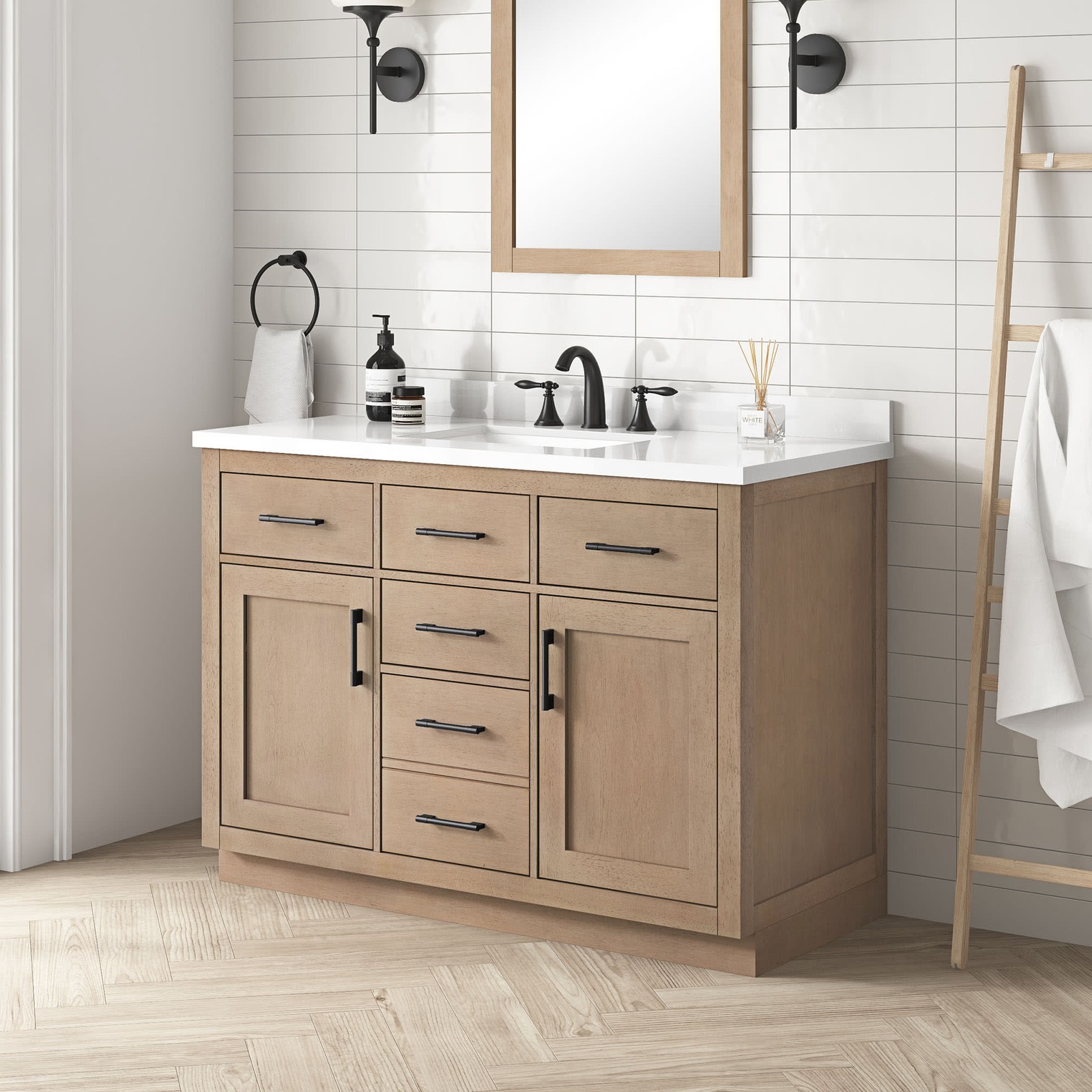 Ove Decors 15VVA-BAI248 Bailey 48″ – Sahara Birch