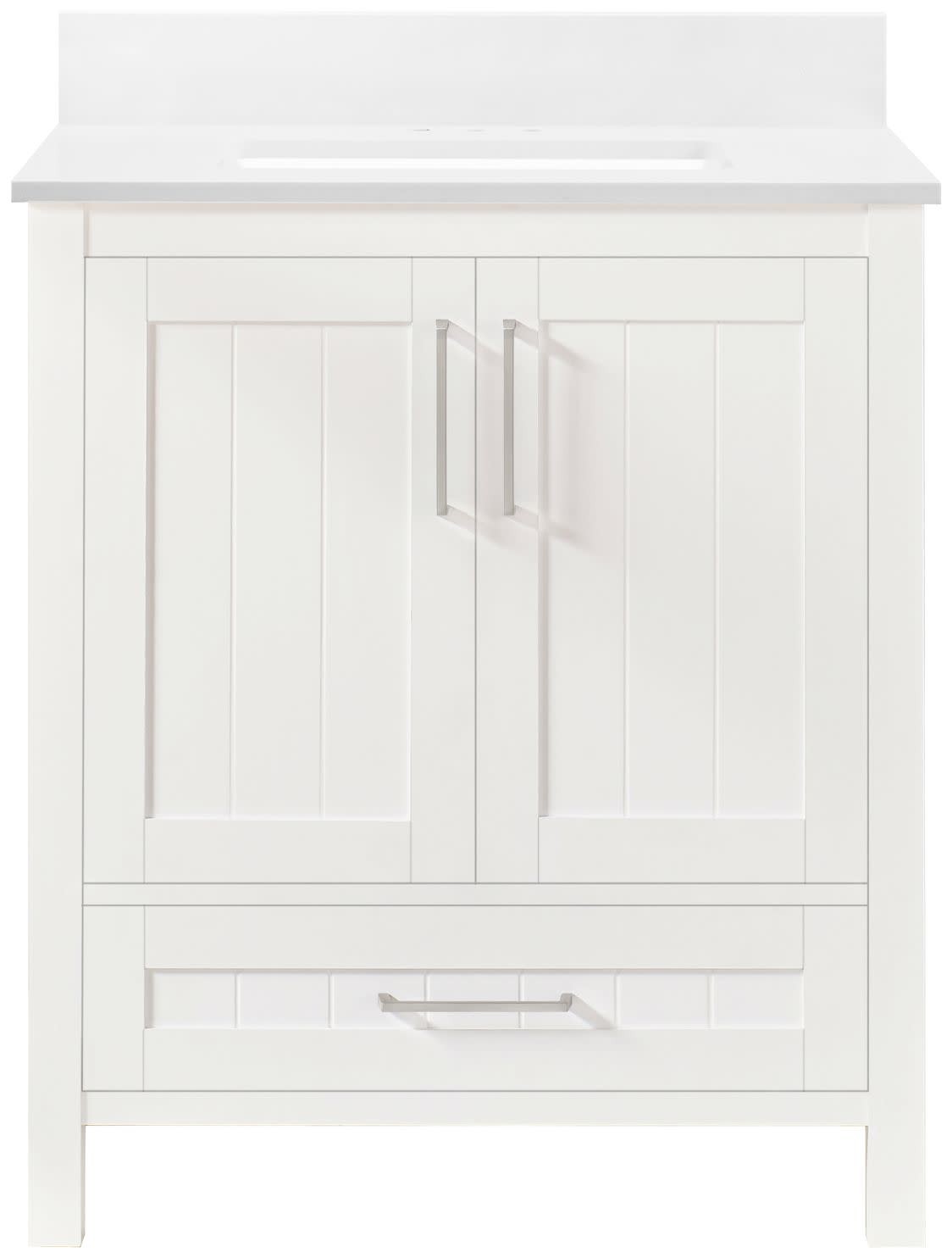 Ove Decors Kansas 30 Kansas 30″ – White / Cultured Marble Top