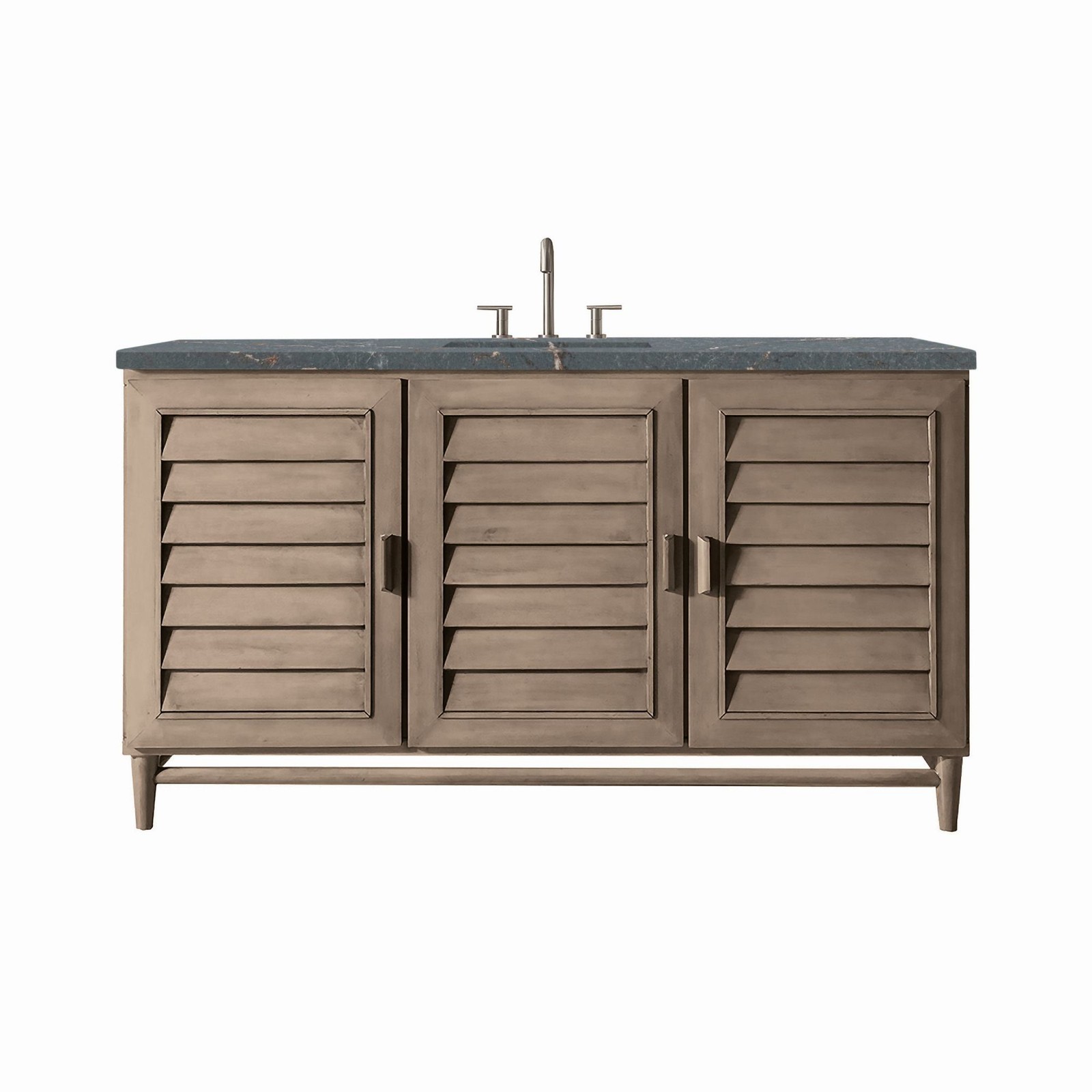 James Martin Vanities 620-V60S-3PBL Portland 60″ Single Basin – Wood
