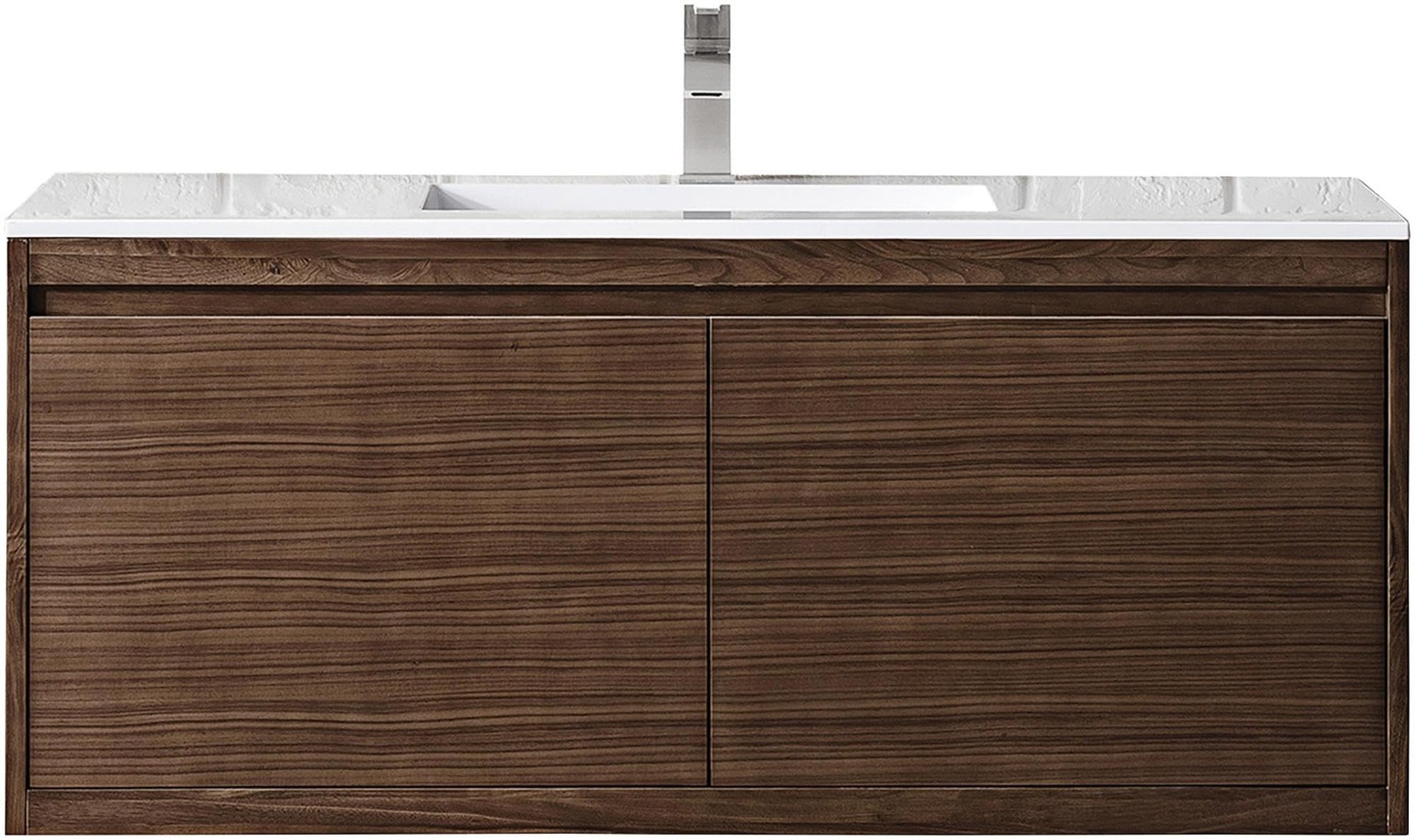 James Martin Vanities 805-V47.3-GW Mantova 48″ Wall Mounted Single Basin Poplar