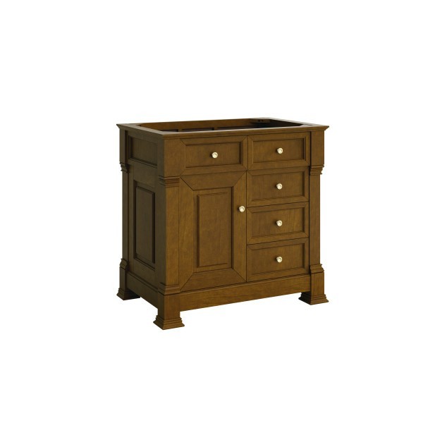 36″ James Martin Brookfield 547-V36-HNO Single Vanity Cabinet Honey Oak