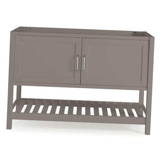 Bennet 48 Inch Bathroom Vanity – Freestanding Cabinet 48 Inch Vanity Grey