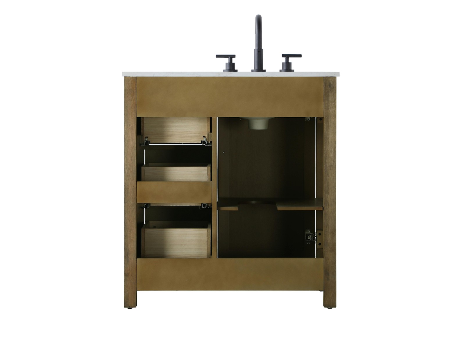 Elegant Lighting VF29532 Alina 32″ – Hazel Oak