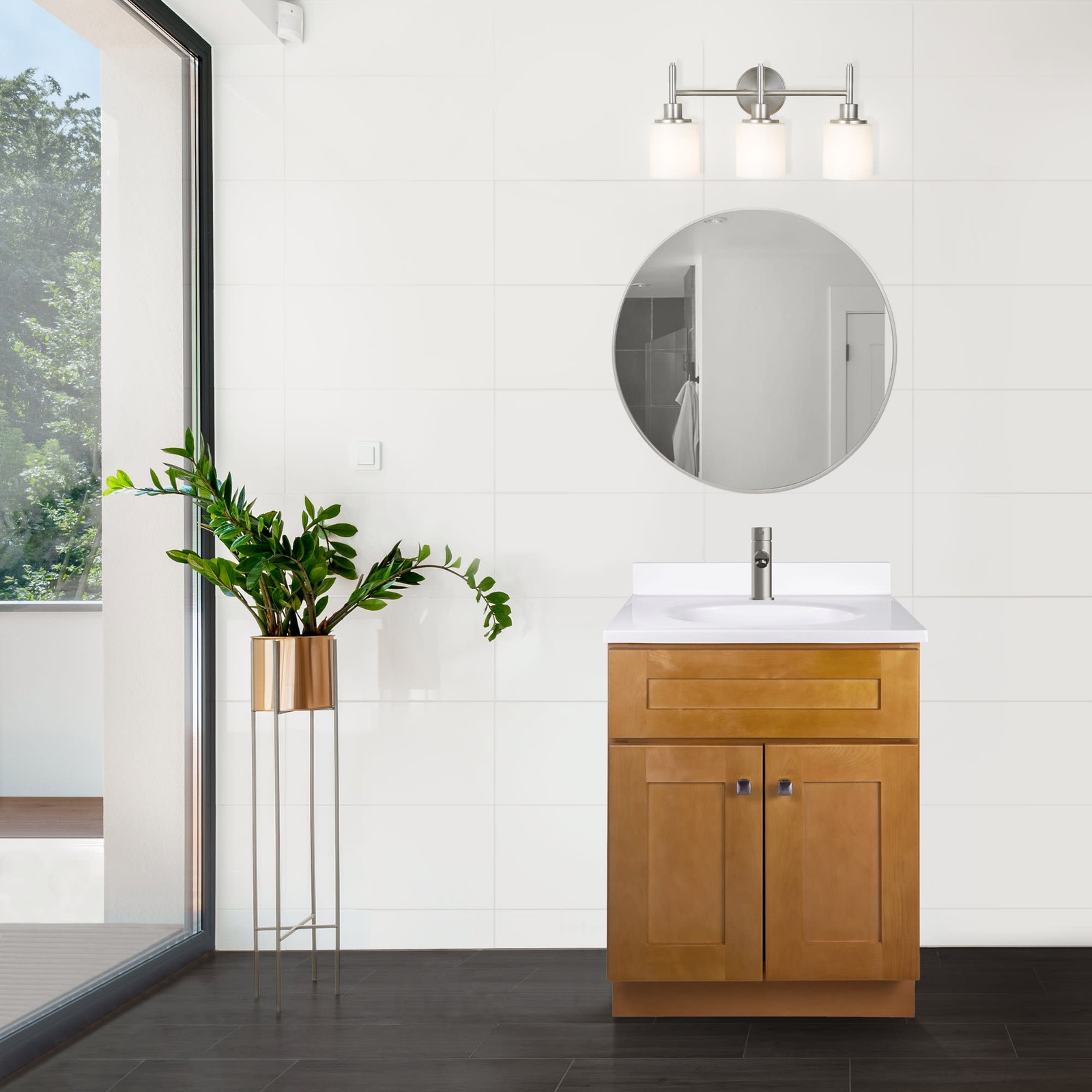 Design House 215590 Brookings 24″ – Modern Birch