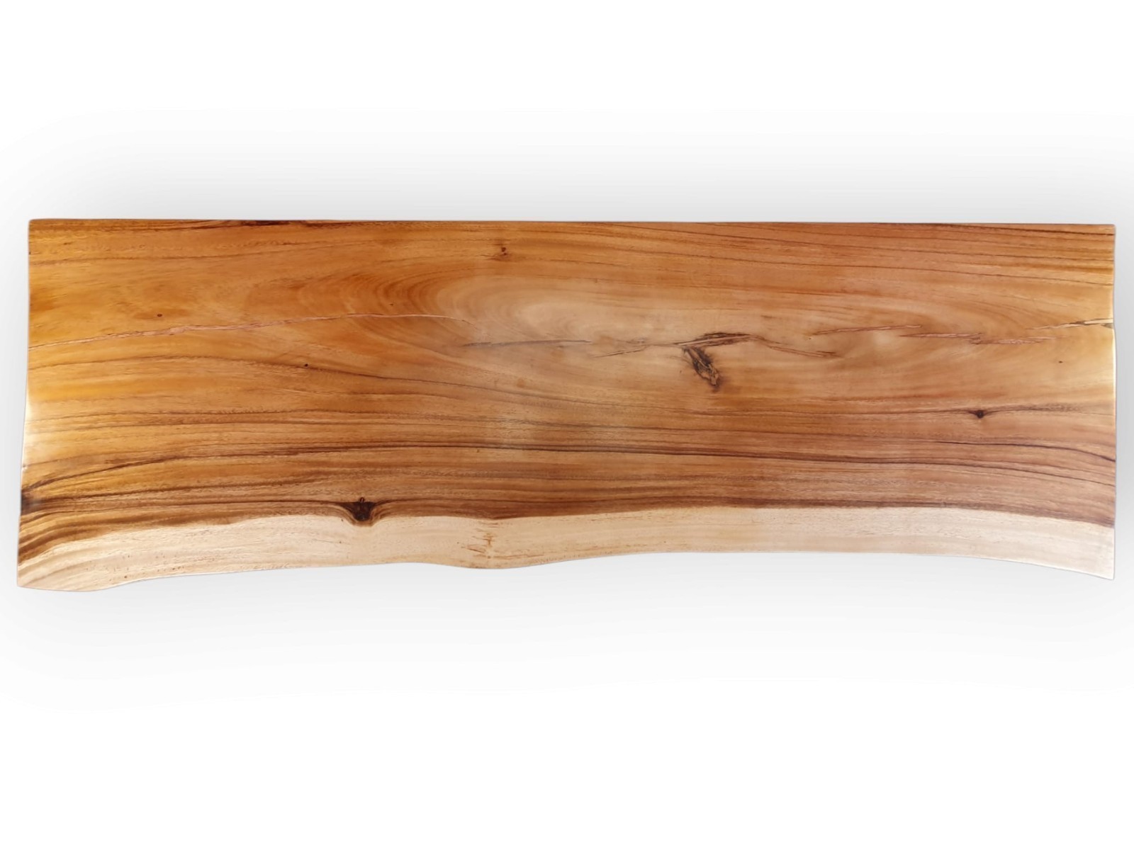 Kinaree Suar Solid Wood Vanity Top Natural Edge Slab 175/220cm