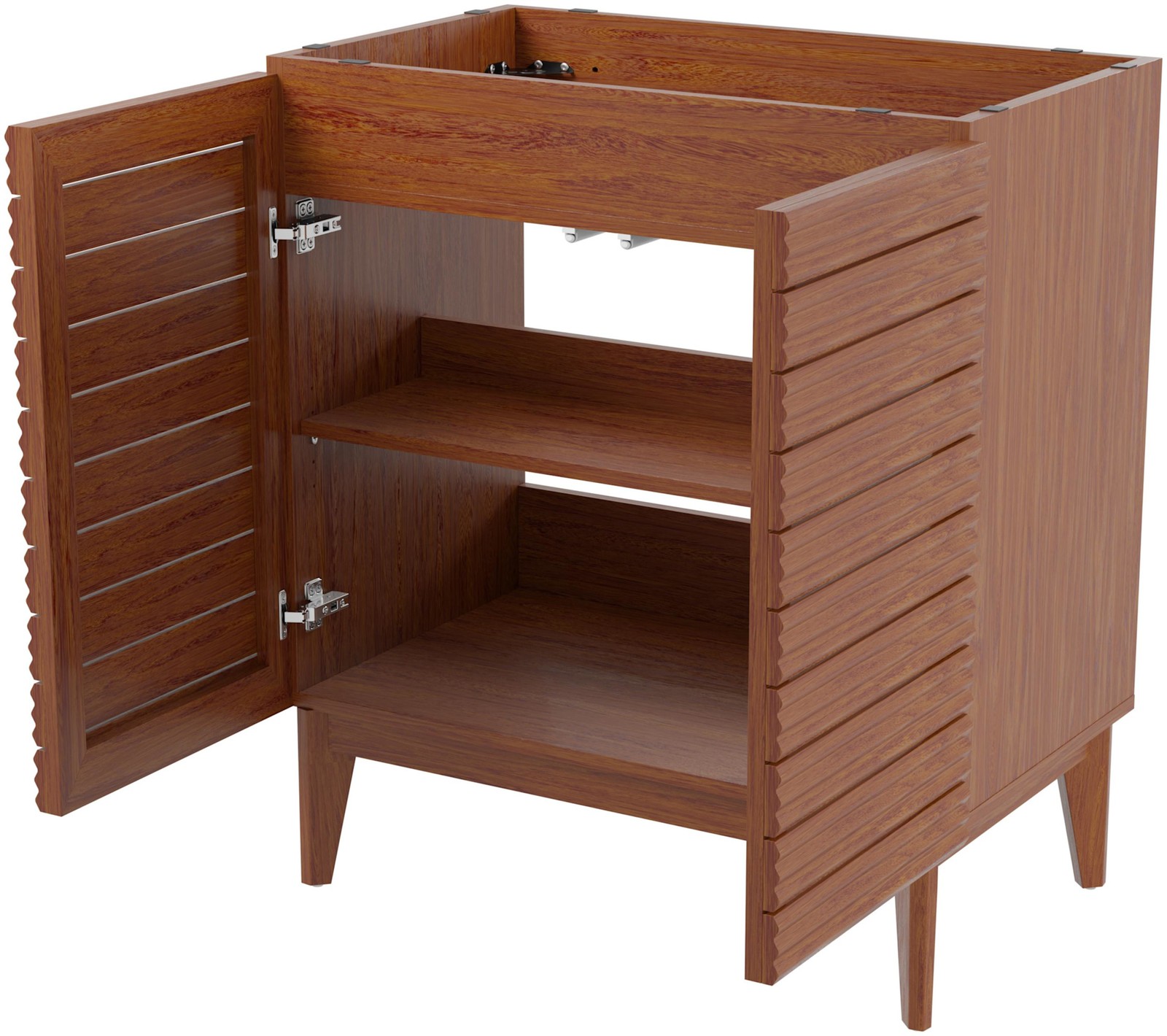 JONATHAN Y Lighting VAN1006 Calandre 30″ Single – Wood