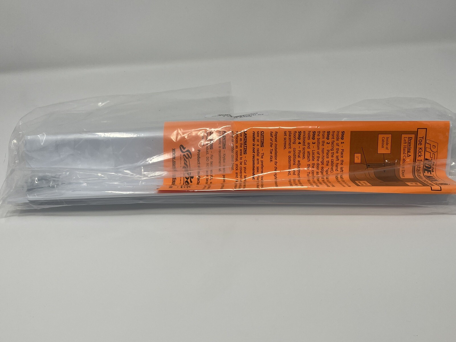 Sunbelt Displays 36” Prefab Toe Kick TK36.2 NIP