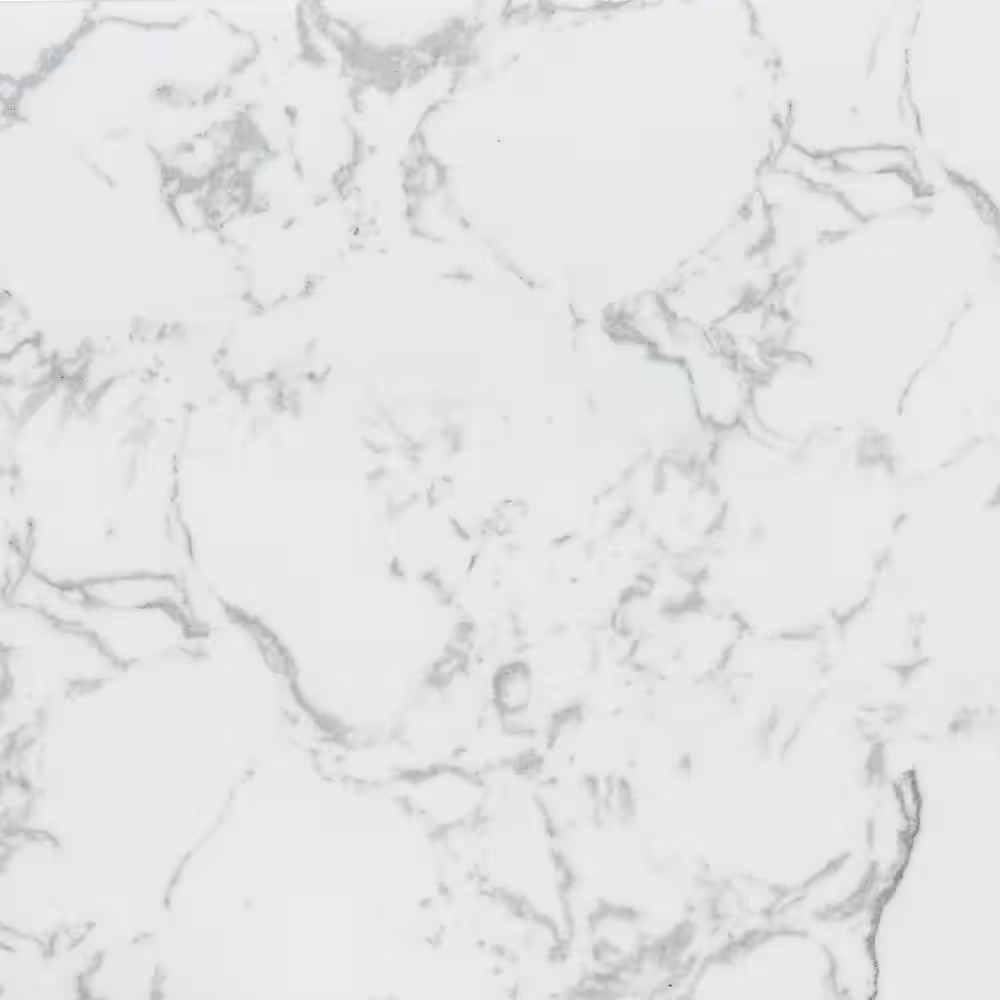 Alaski 21.25″ Cultured Marble Vanity Sidesplash Arabescato White 4″ H