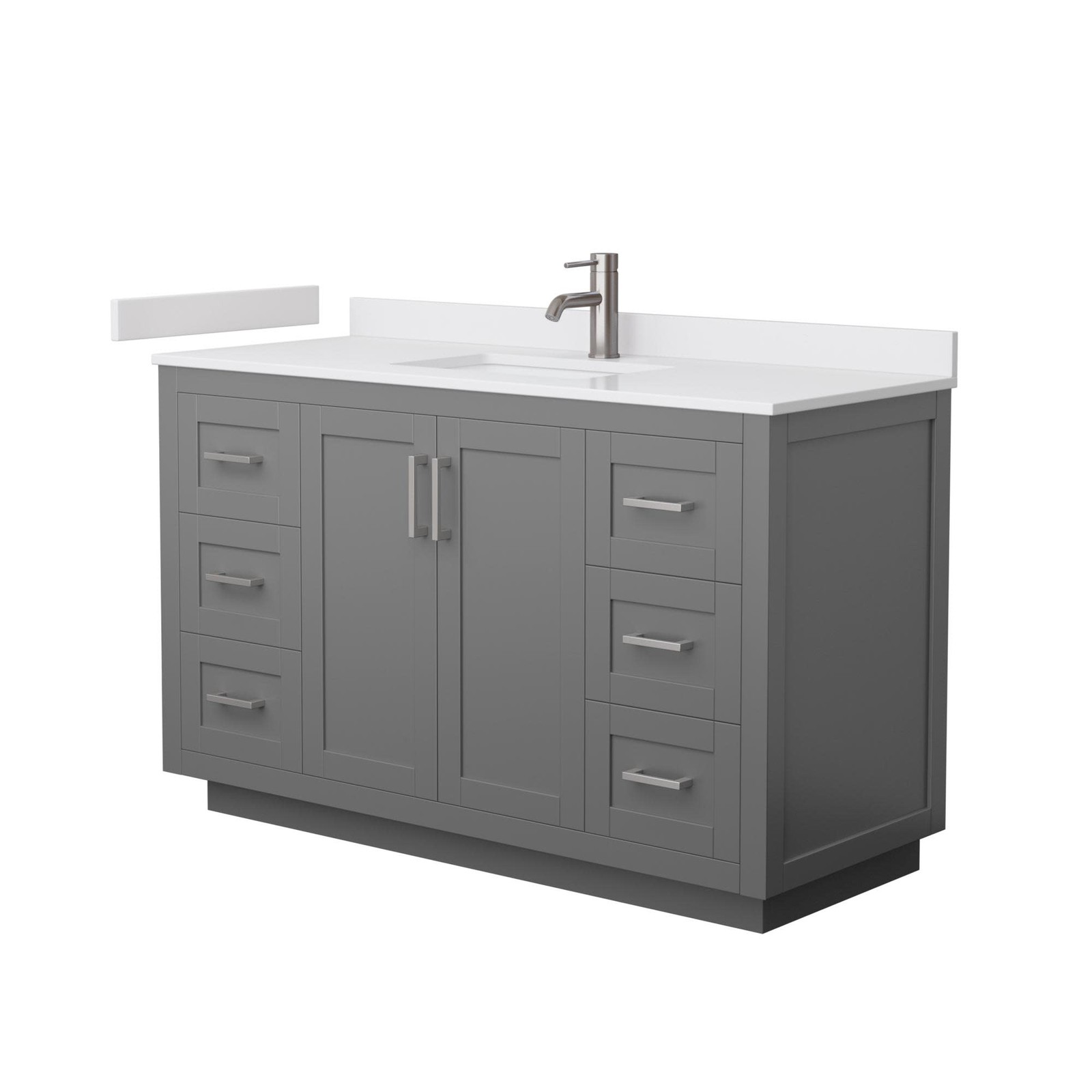 Wyndham Collection WCF2929-54S-VCA-MXX Miranda 54″ – Green / Carrara Cultured