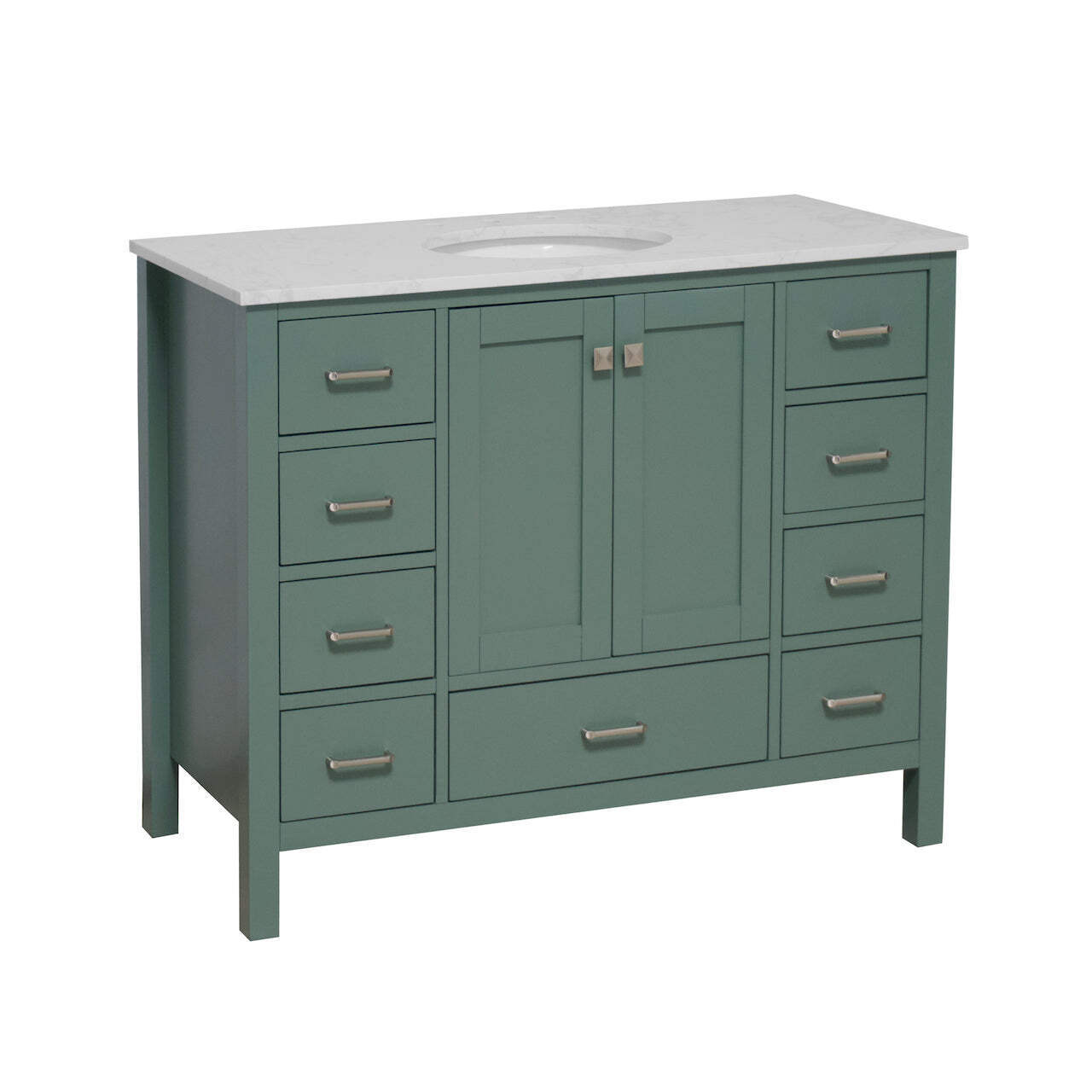 Horizon 48-inch Vanity with Engineered Carrara Top