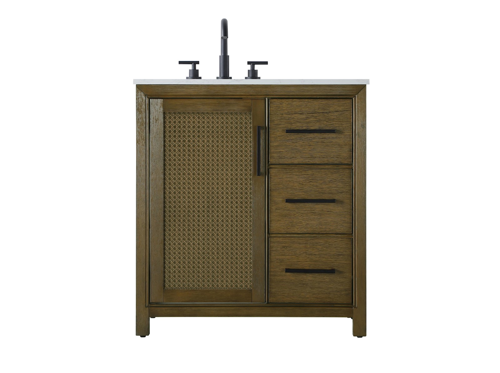 Elegant Lighting VF29532 Alina 32″ – Hazel Oak