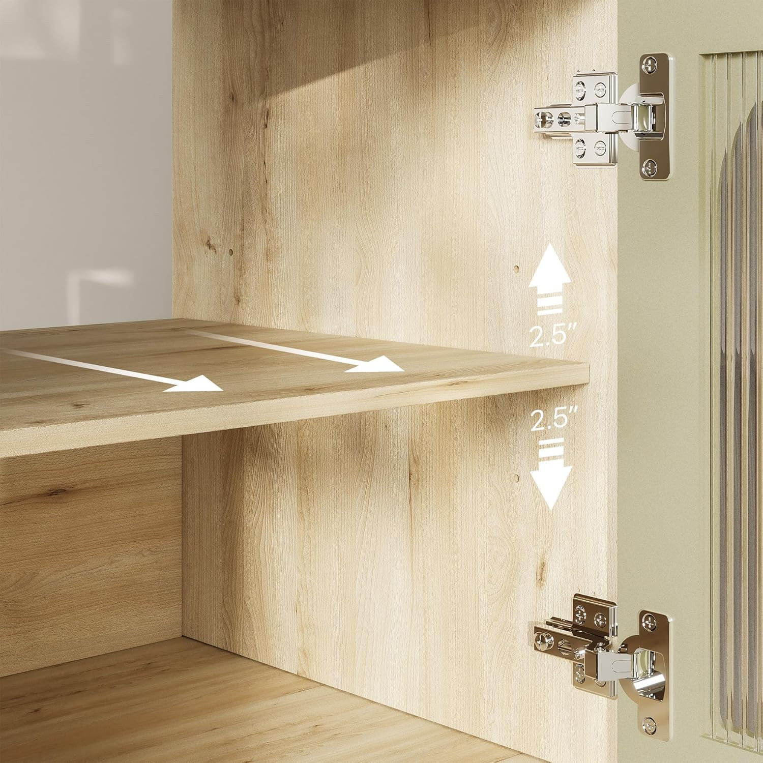 30″ Bathroom Vanity with Sink & Storage, Solid Wood Legs, Towel Bar Included