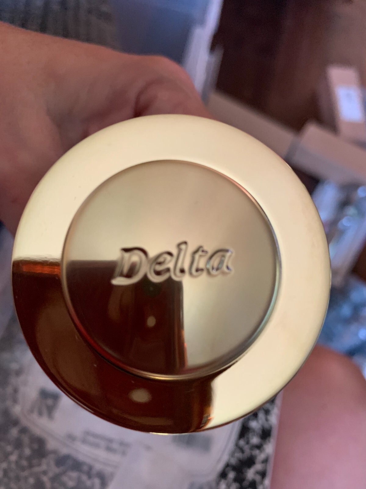 Delta RP26533PB OEM Metal Drain Pop up LESS ROD FOR Bathroom Polished Brass