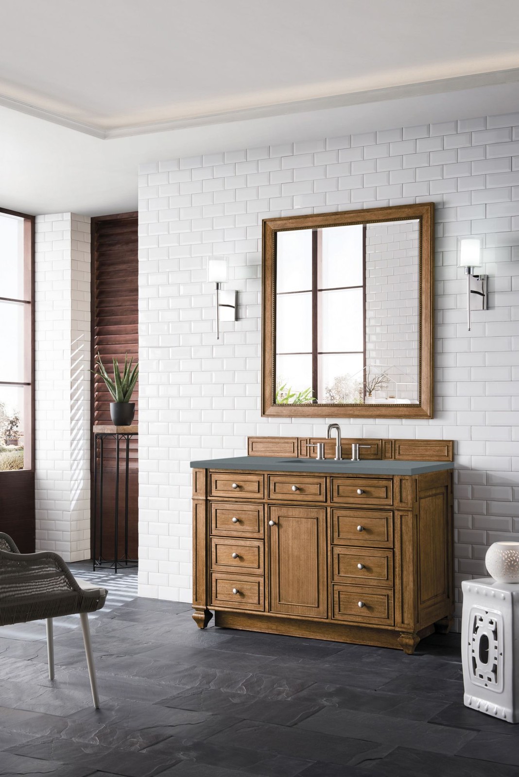 James Martin Vanities 157-V48-3CBL Bristol 48″ – Brown