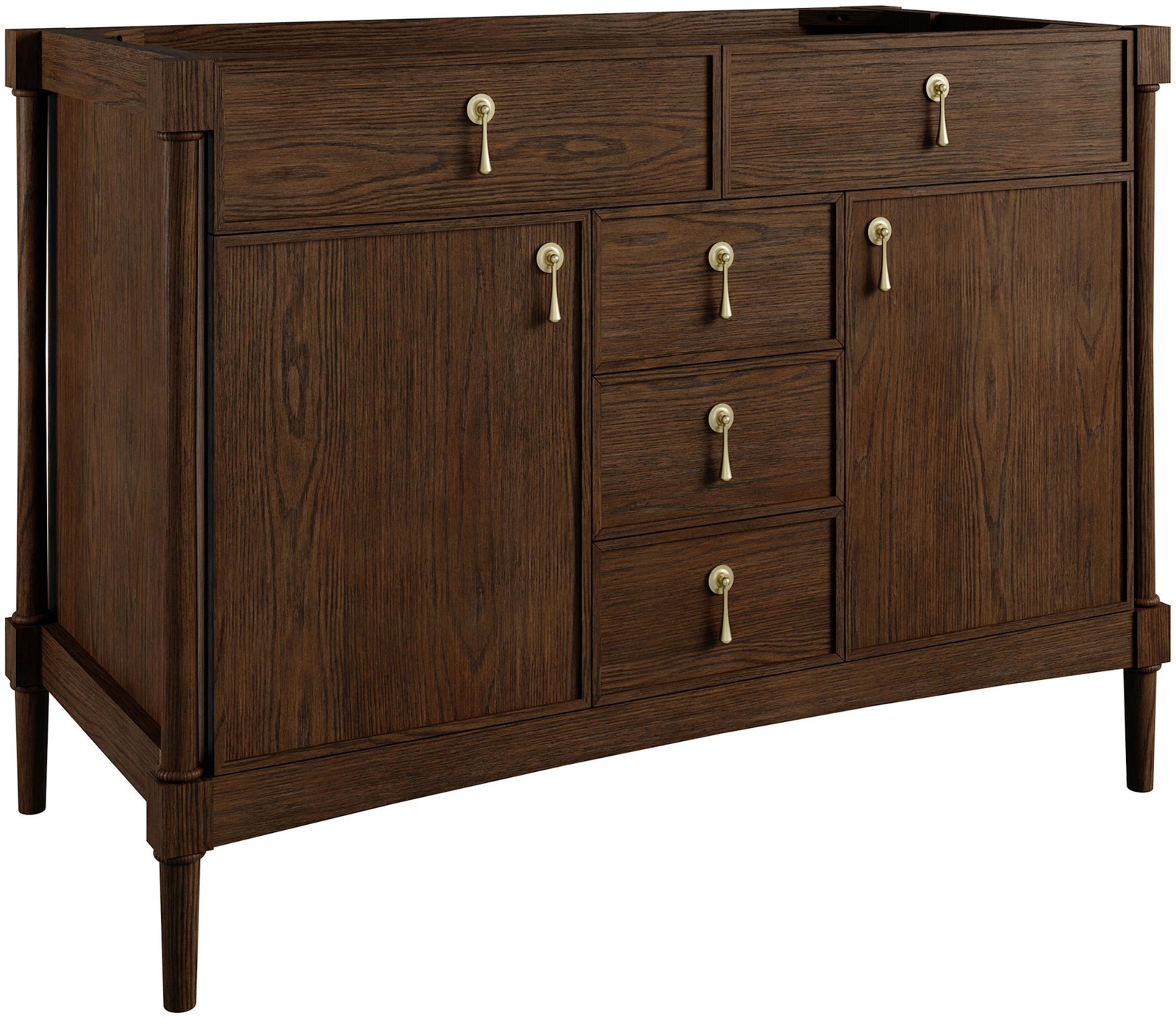 James Martin Vanities D680-V48-1WZ Kinnsden 48″ – Sable Oak