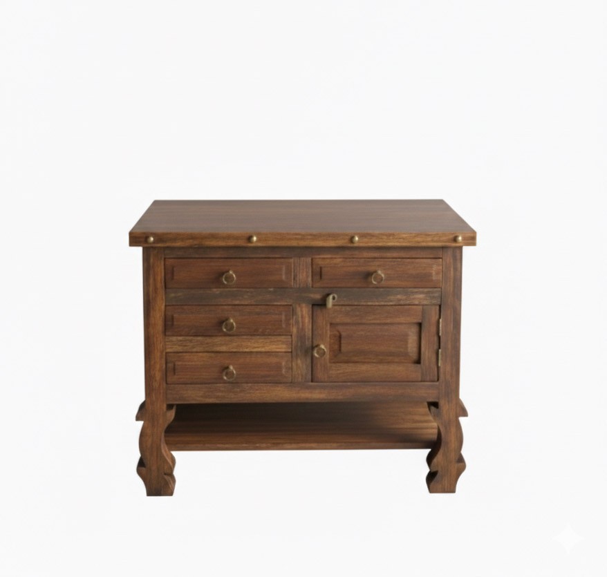 Delano Rustic Yugo Legs Bathroom Vanity