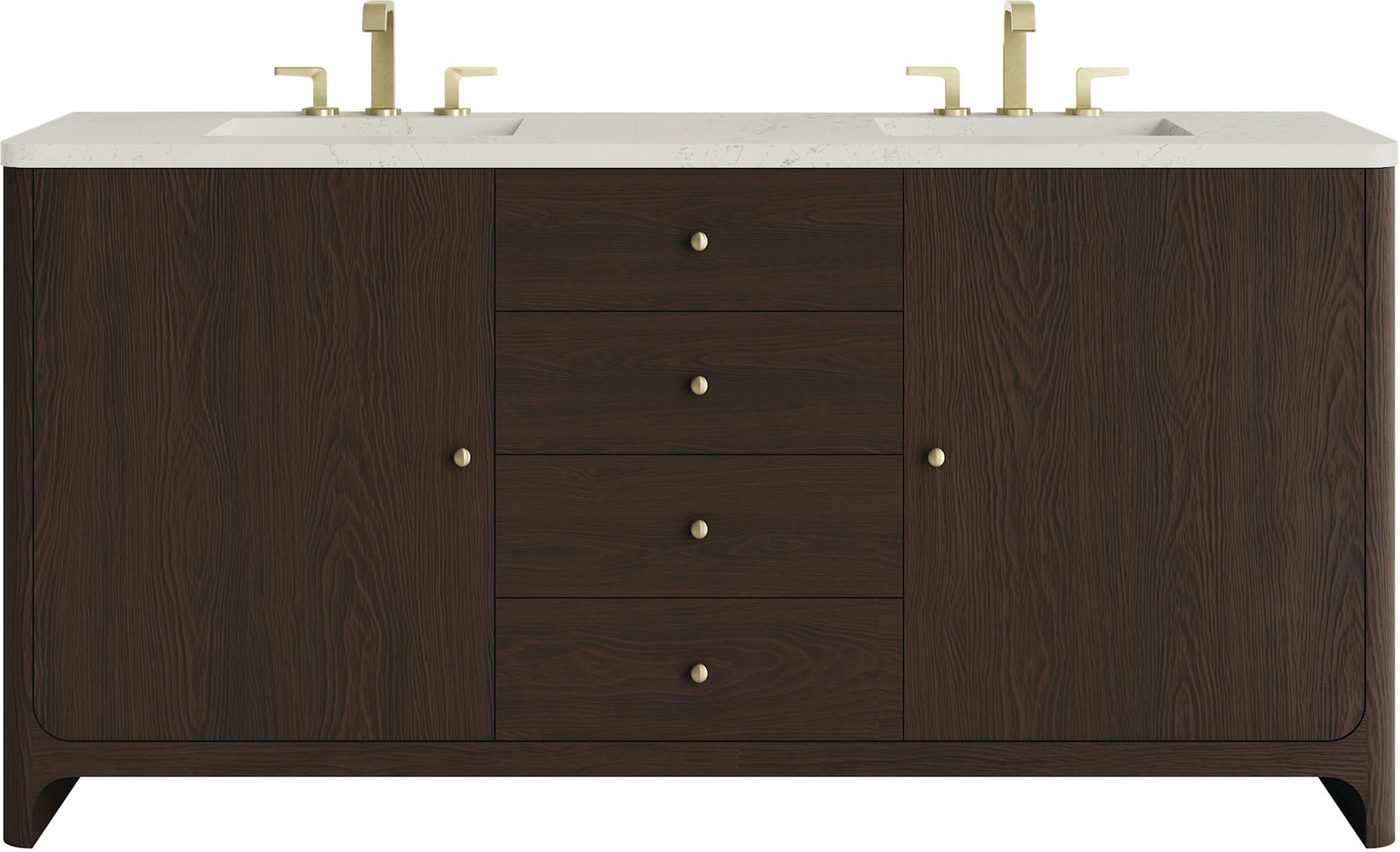 James Martin Vanities D125-V72-WSFR Gracyn 72″ – Sable