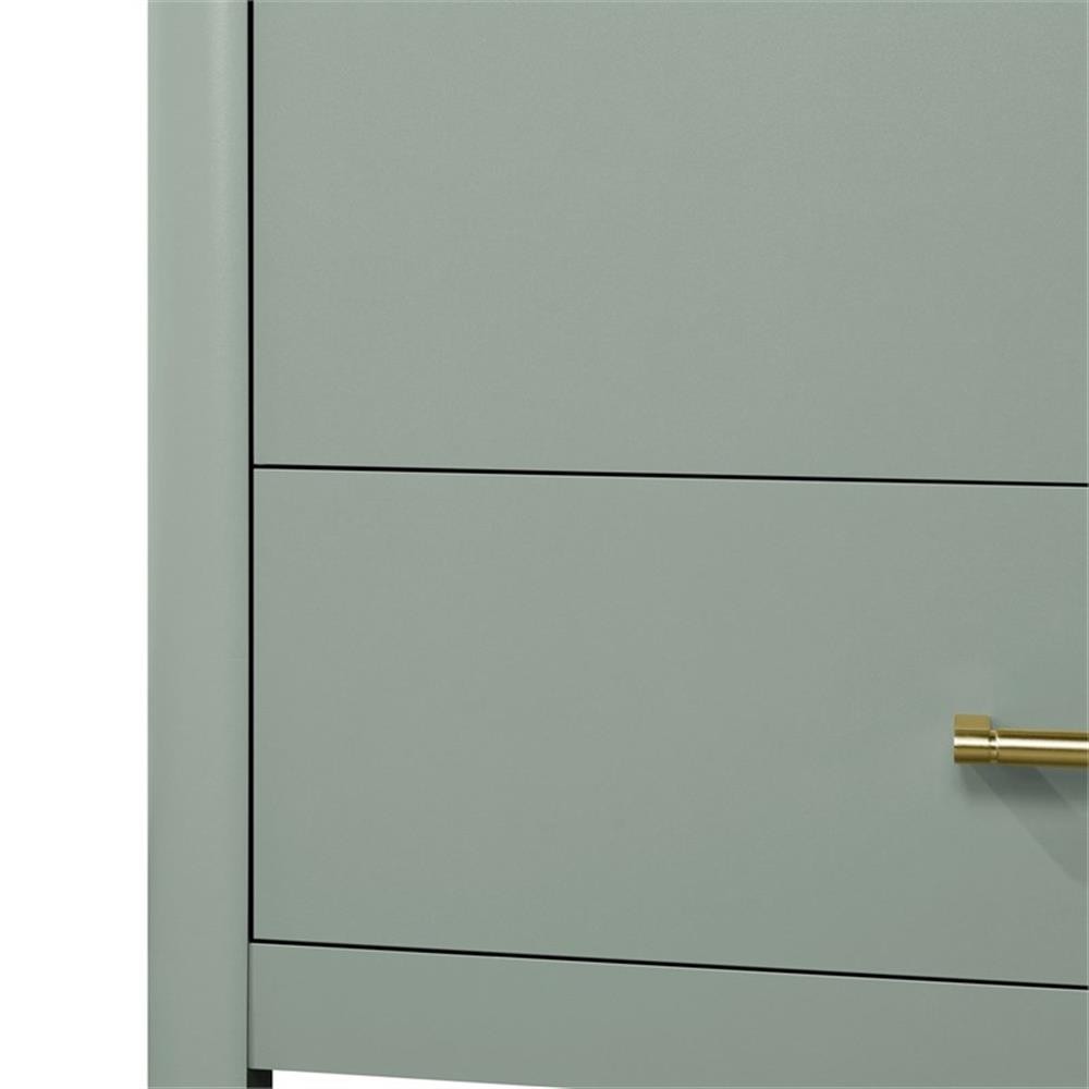 Pemberly Row 30″ Bathroom Vanity in Sage Green with Engineered Marble Countertop
