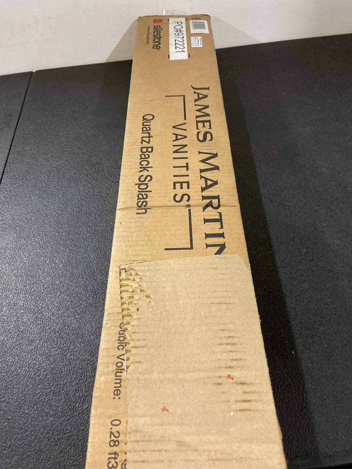 James Martin Vanities 050-BS30 Silestone 30″ Quartz Backsplash White Zeus