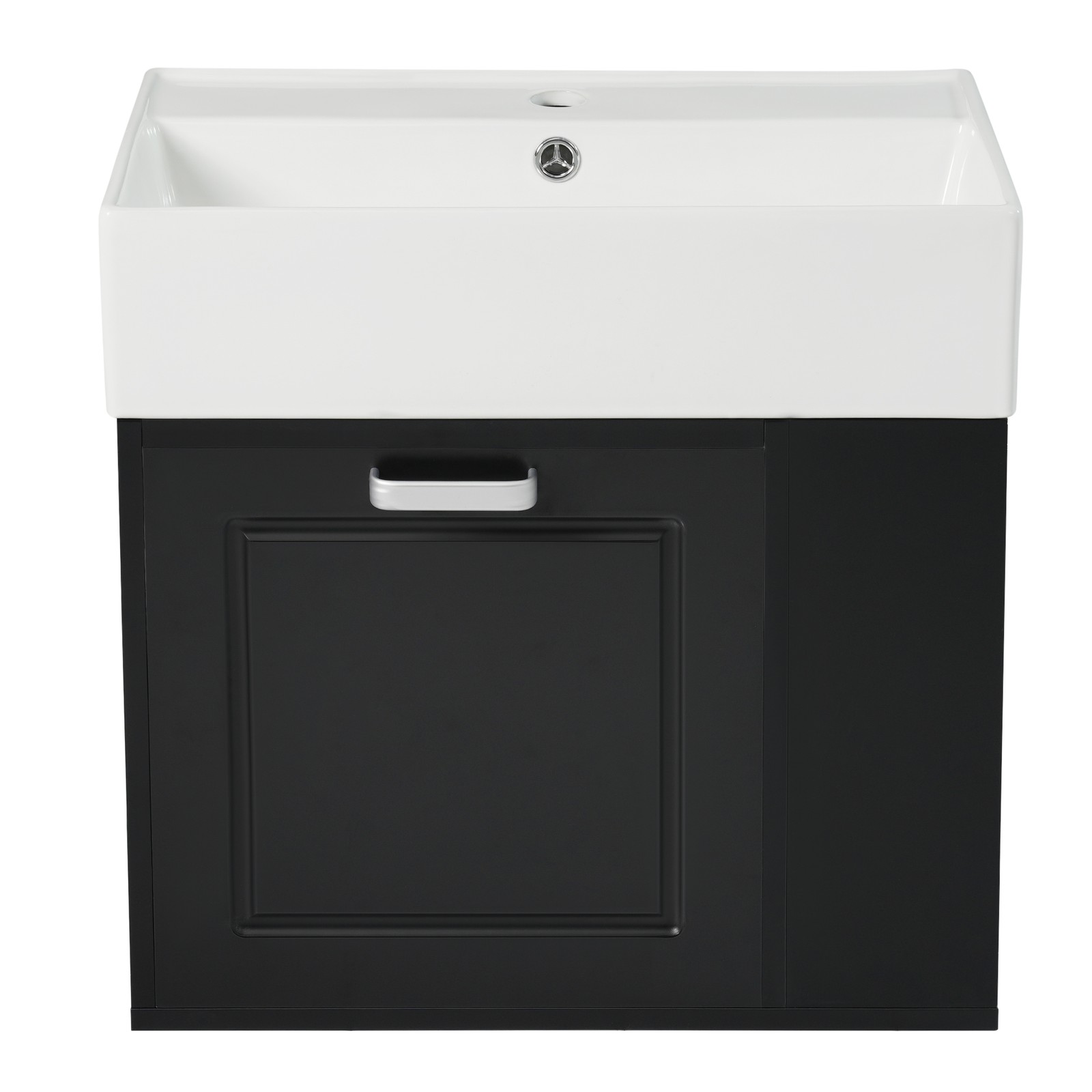 21.8″ Bathroom Vanity w/Ceramic Sink Wall Mounted Storage Cabinet w/Drawer