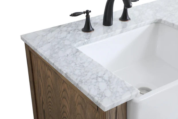 Elegant Lighting – VF60236DW – 36 Inch Single Bathroom Vanity in Driftwood