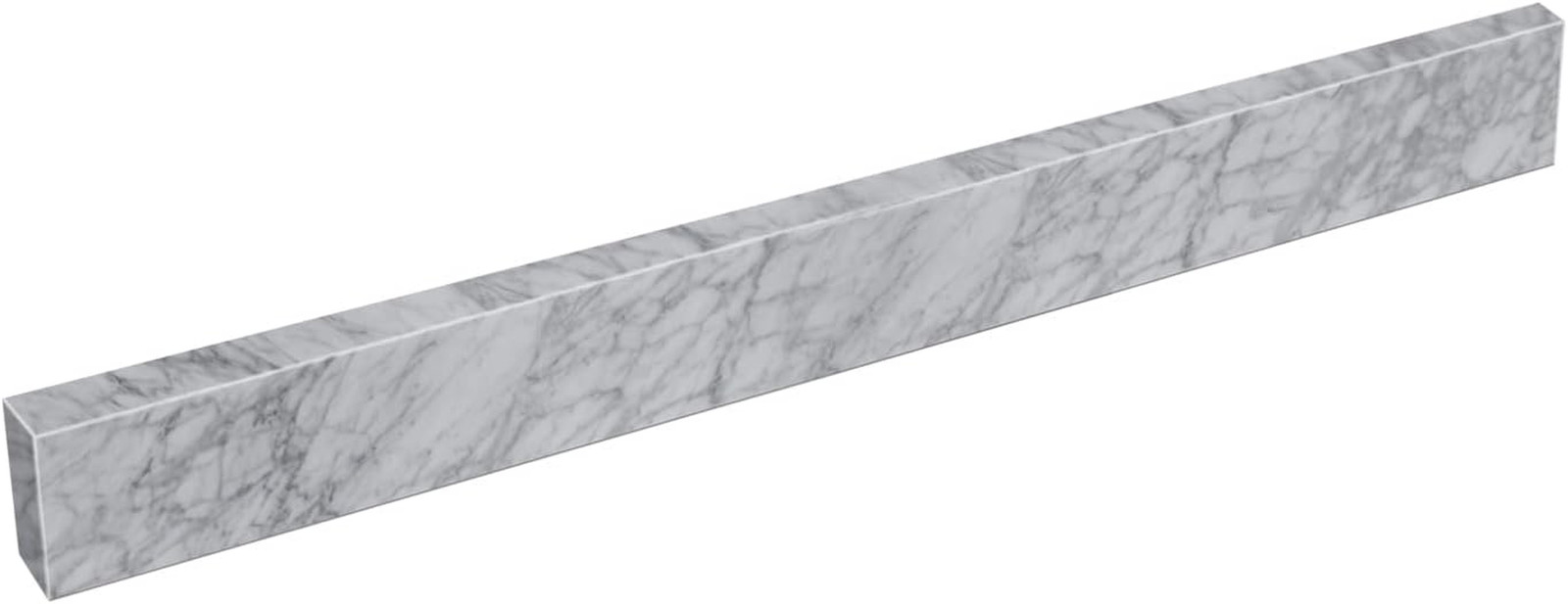 Elegant 36″ Carrara Marble Backsplash for Bathroom Vanity Sink Top