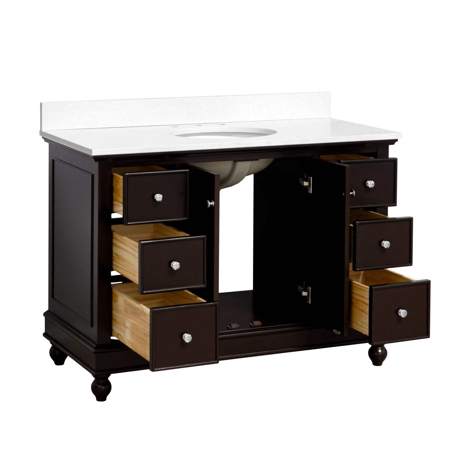 Bella 48-inch Vanity with Quartz Top