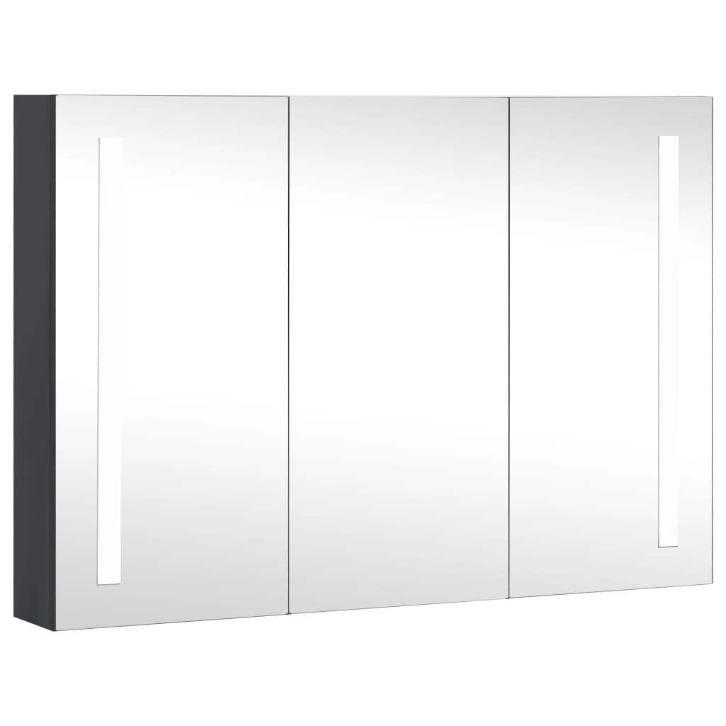 LED Bathroom Mirror Cabinet 35″x5.5″x24.4″