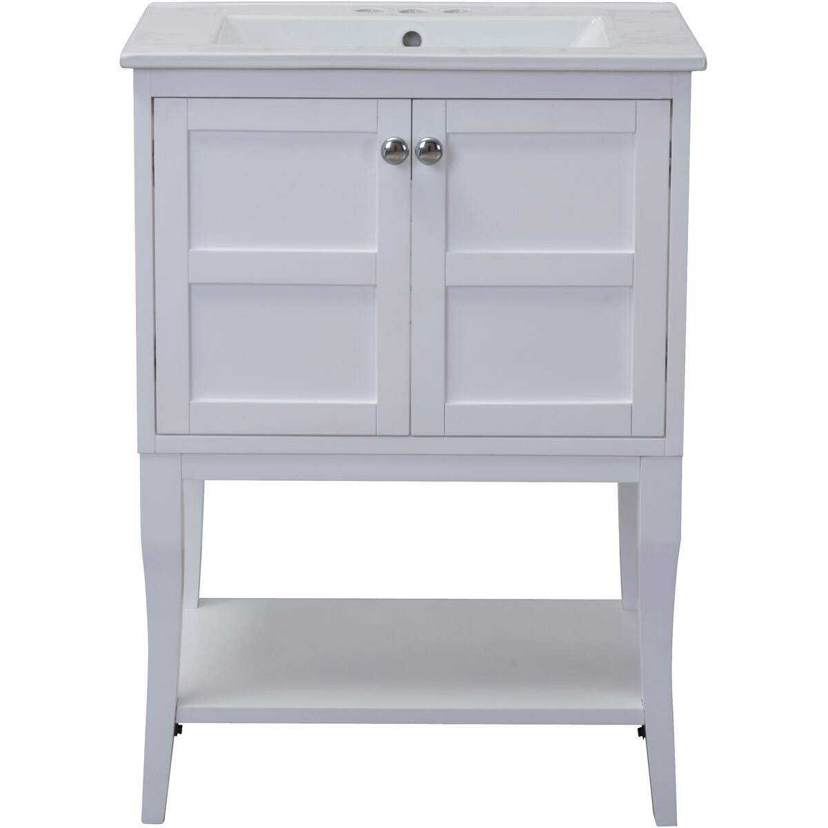 Elegant Lighting VF2100 Mason 24 X 33 inch White Vanity Set