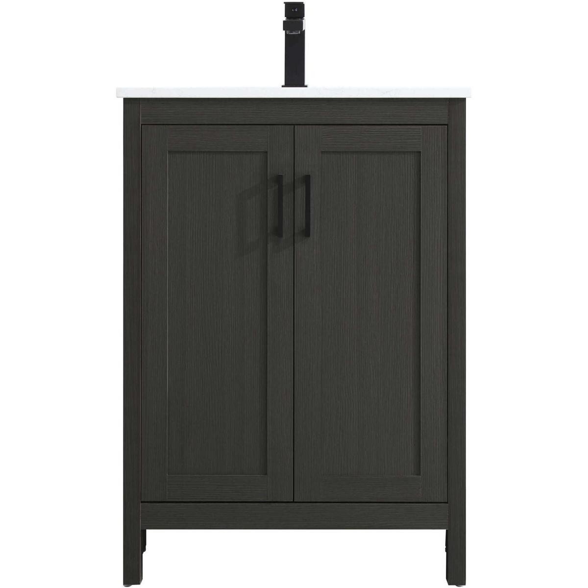 Elegant Lighting VF25124MMB Finnley Vanity Mocha Brown