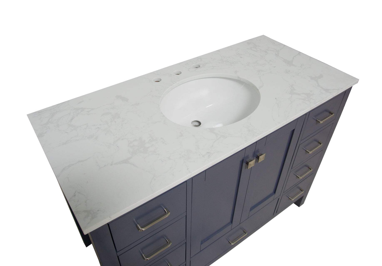 Horizon 48-inch Vanity with Engineered Carrara Top