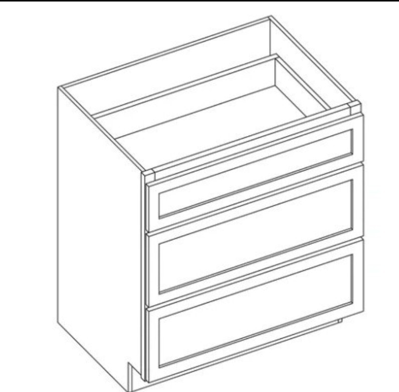 15″ Vanity Drawer Base Cabinet in Brooklyn Fawn Birch (by KCD)- RTA (VDB15)