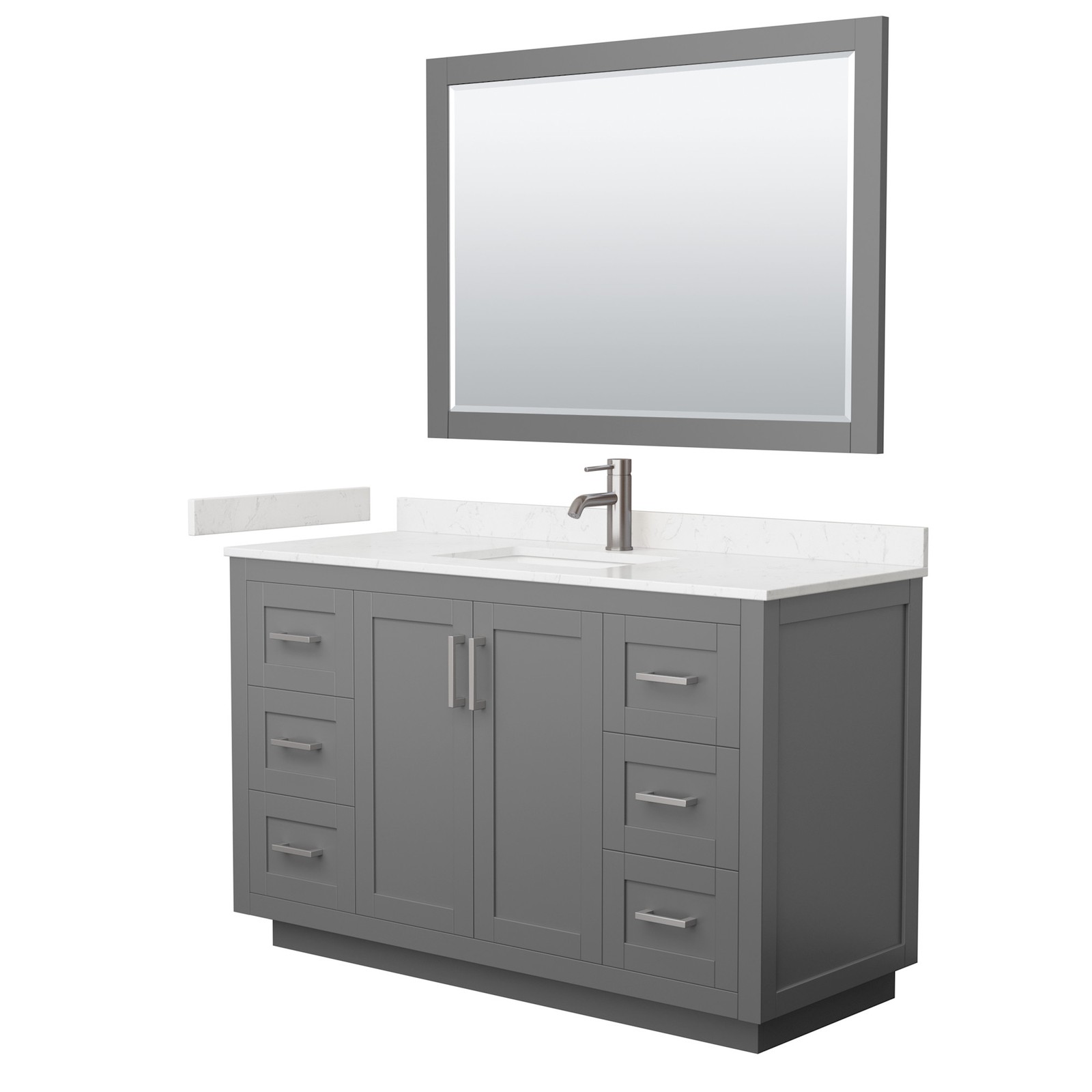 Wyndham Collection WCF2929-54S-VCA-M46 Miranda 54″ – Green / Carrara Cultured