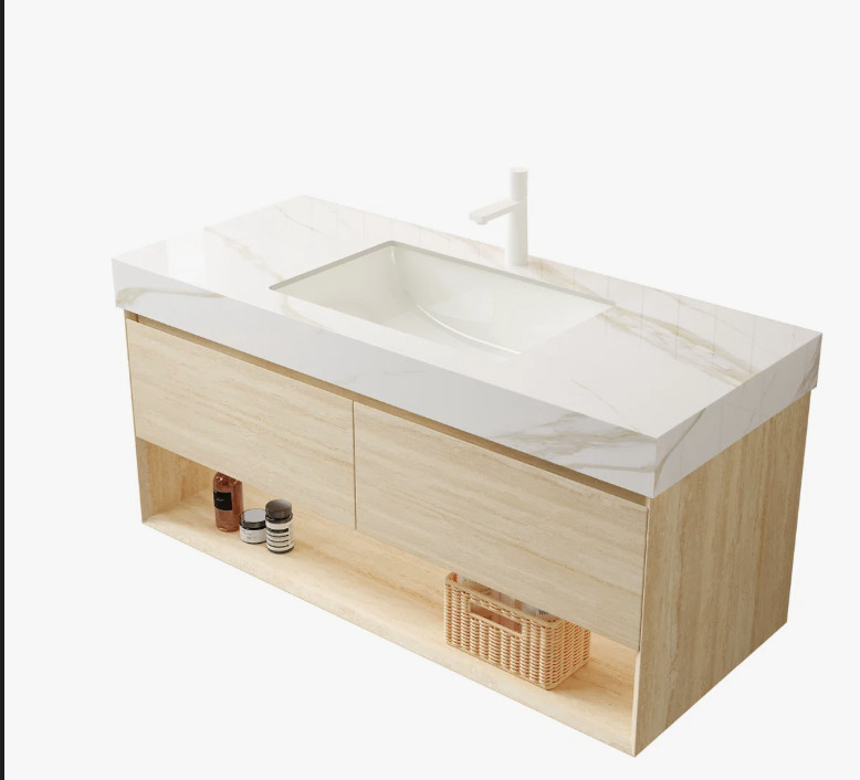 48″ Sintered Stone Vanity Top with Undermount Ceramic Basin