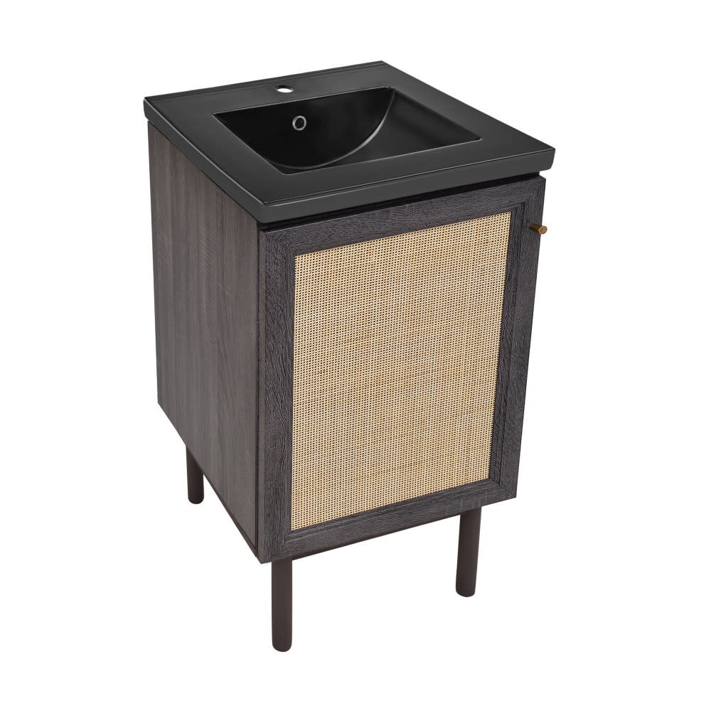 Swiss Madison SM-BV661 Classe 18″ – Natural Oak / Matte Black