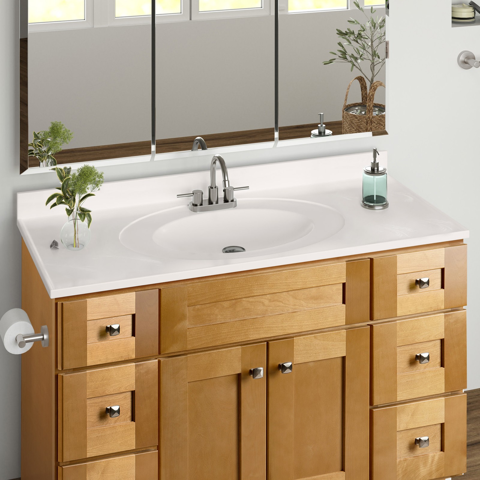 Design House 232611 Brookings 48″ – Modern Birch