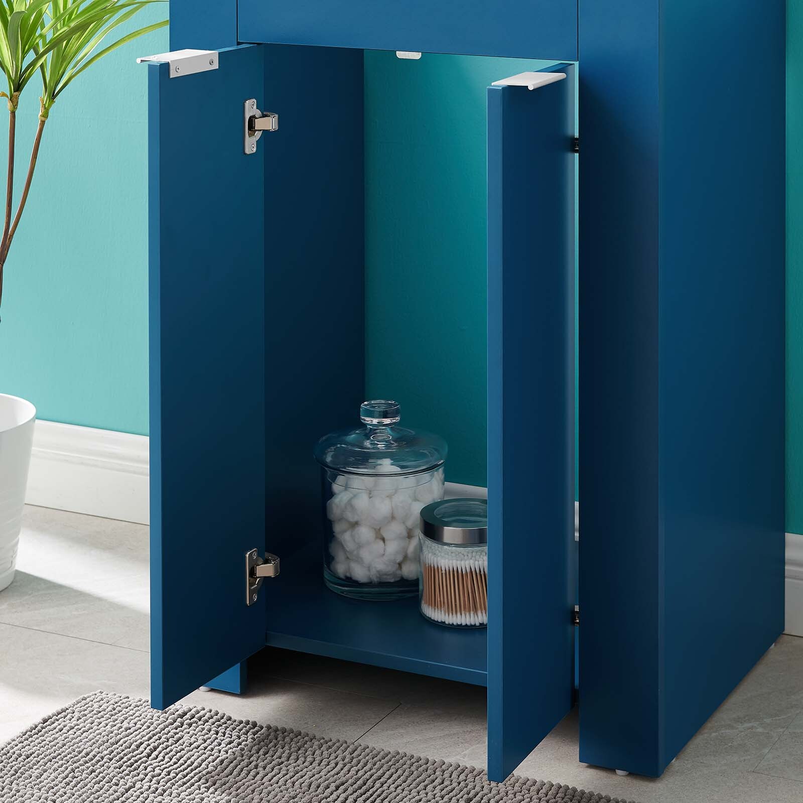 Modway Maybelle 24″ Bathroom Vanity In Navy Black