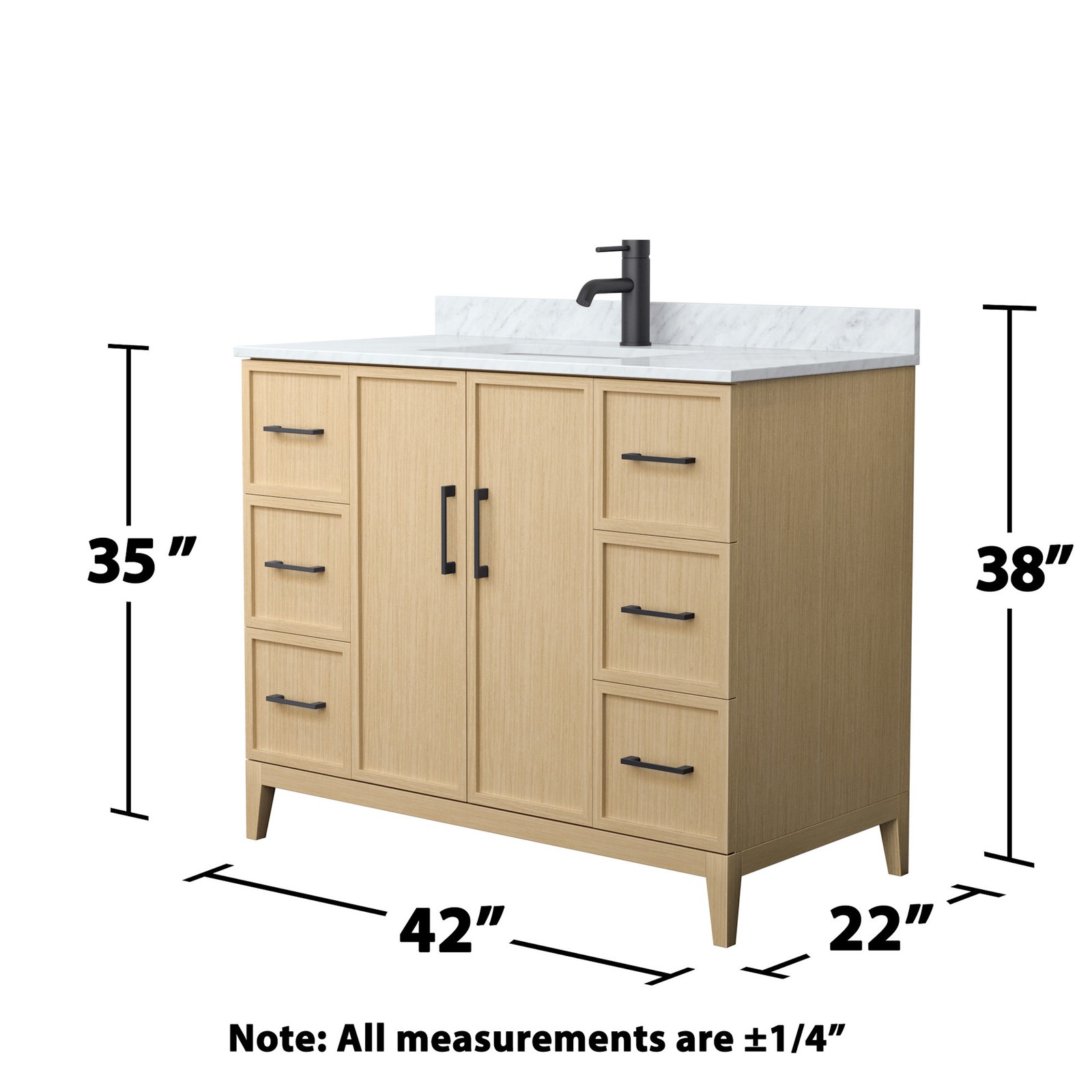Wyndham Collection WCH717142S-CM-UNSMXX Elan 42″ – White / Brushed Nickel