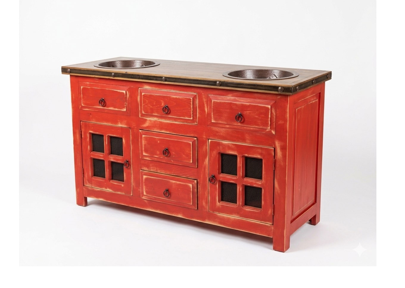 Imperial Rustic Bathroom Vanity