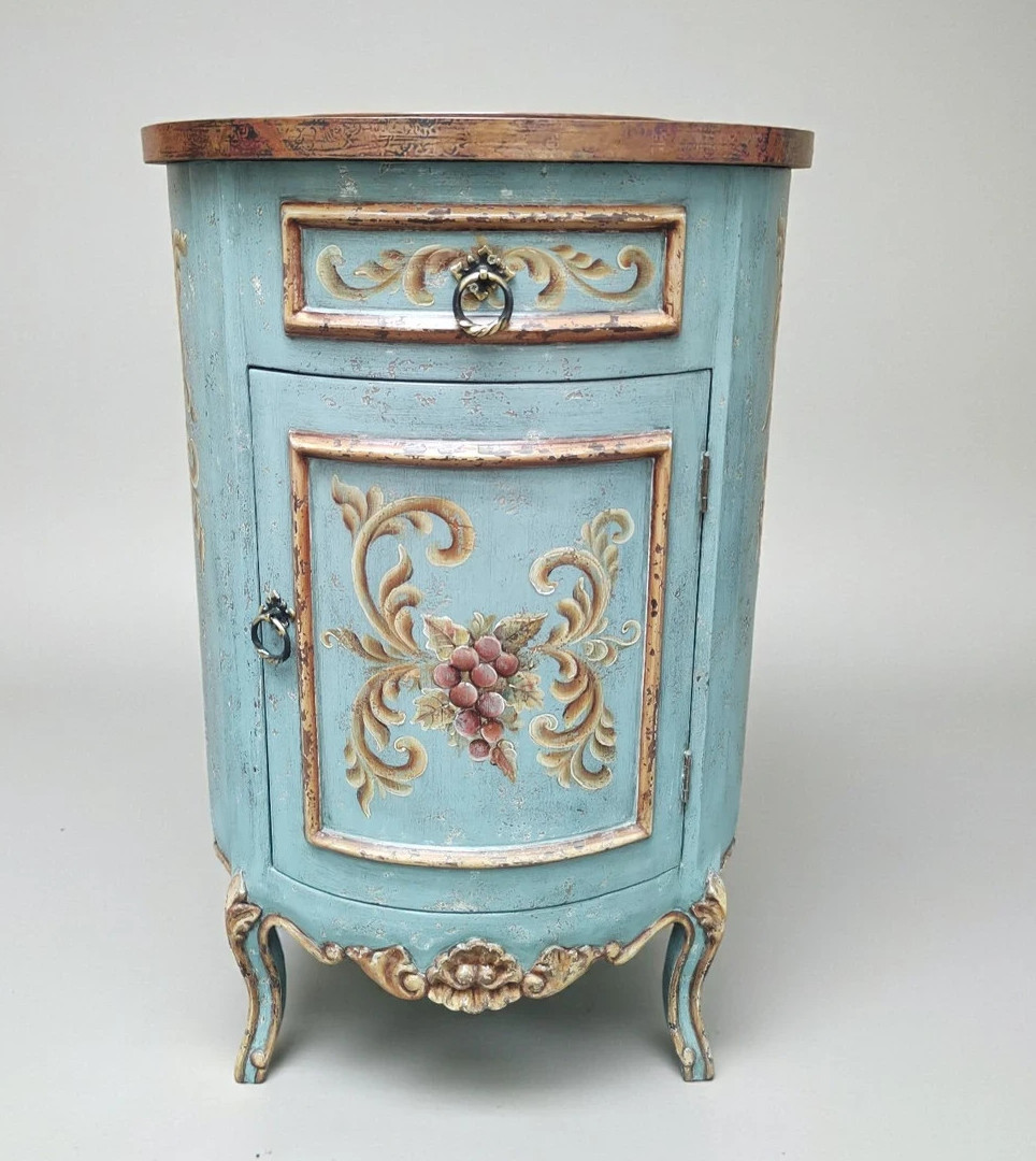 Beautiful Peruvian Hand Painted Copper Bathroom Vanity