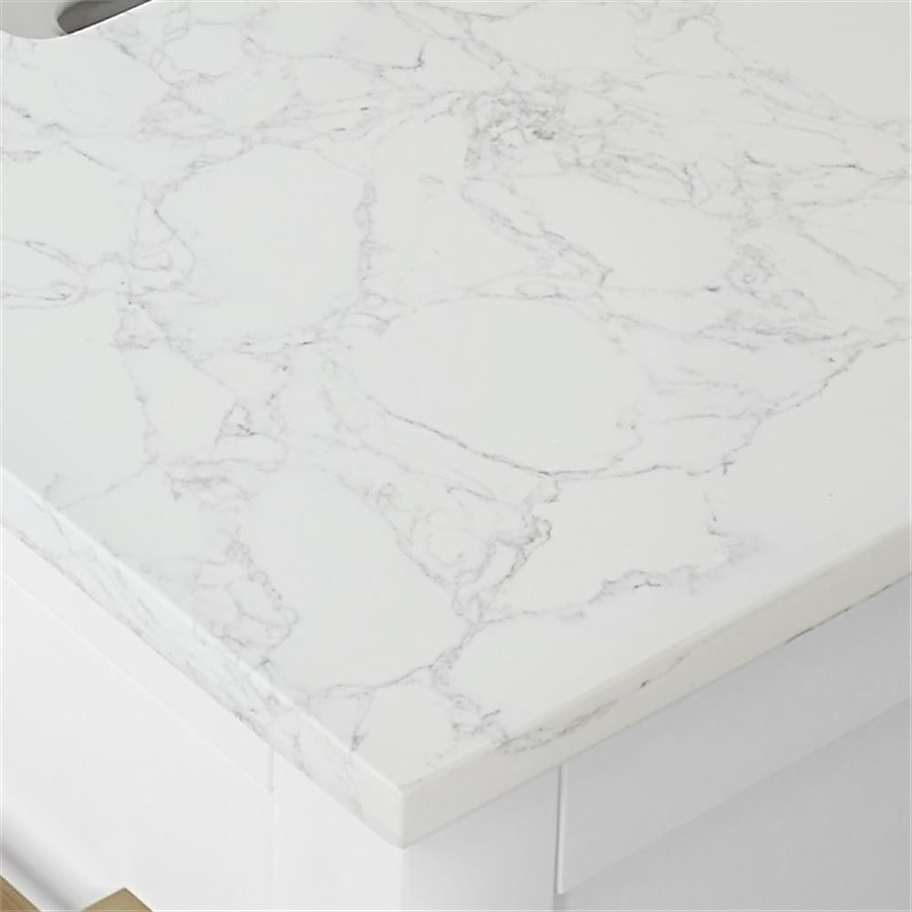 Gavino 42″ Wood Vanity in White with Composite Stone Top with Mirror