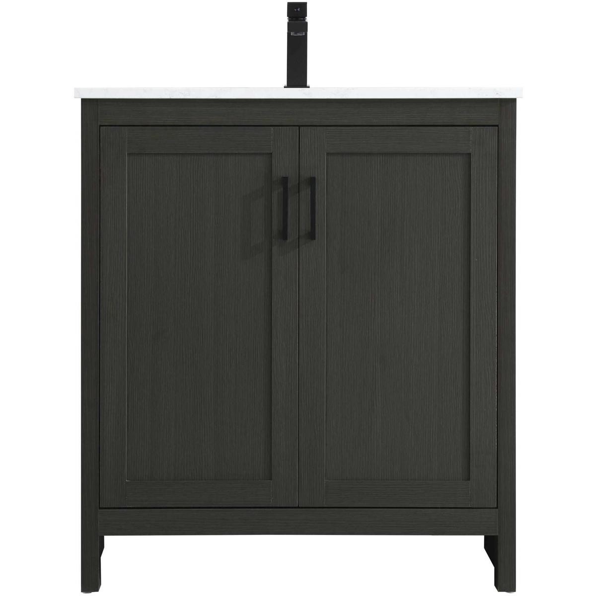 Elegant Lighting VF25130MMB Finnley Vanity Mocha Brown