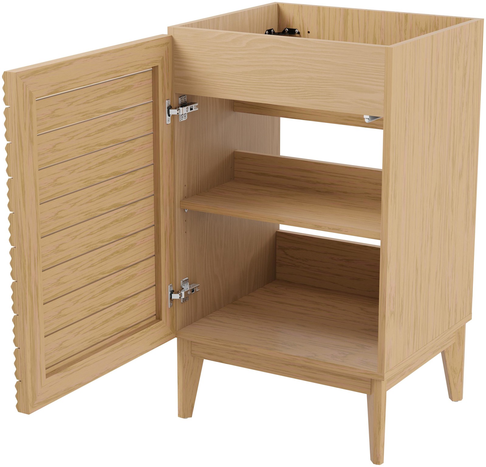 JONATHAN Y Lighting VAN1004 Calandre 20″ Single – Wood
