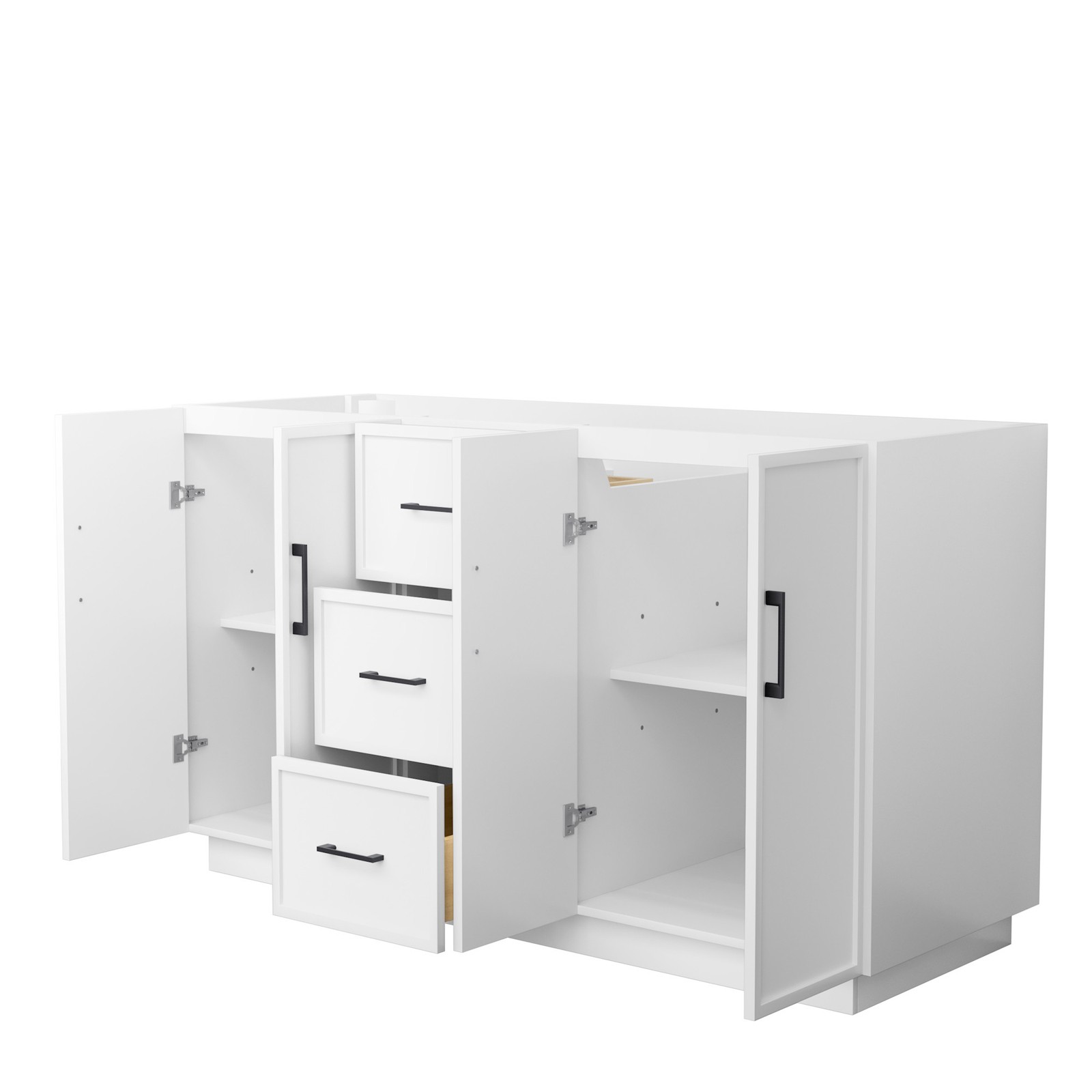 Wyndham Collection WCH7474-60D-CXSXX-MXX Elan TK 60″ Double – Light Oak /