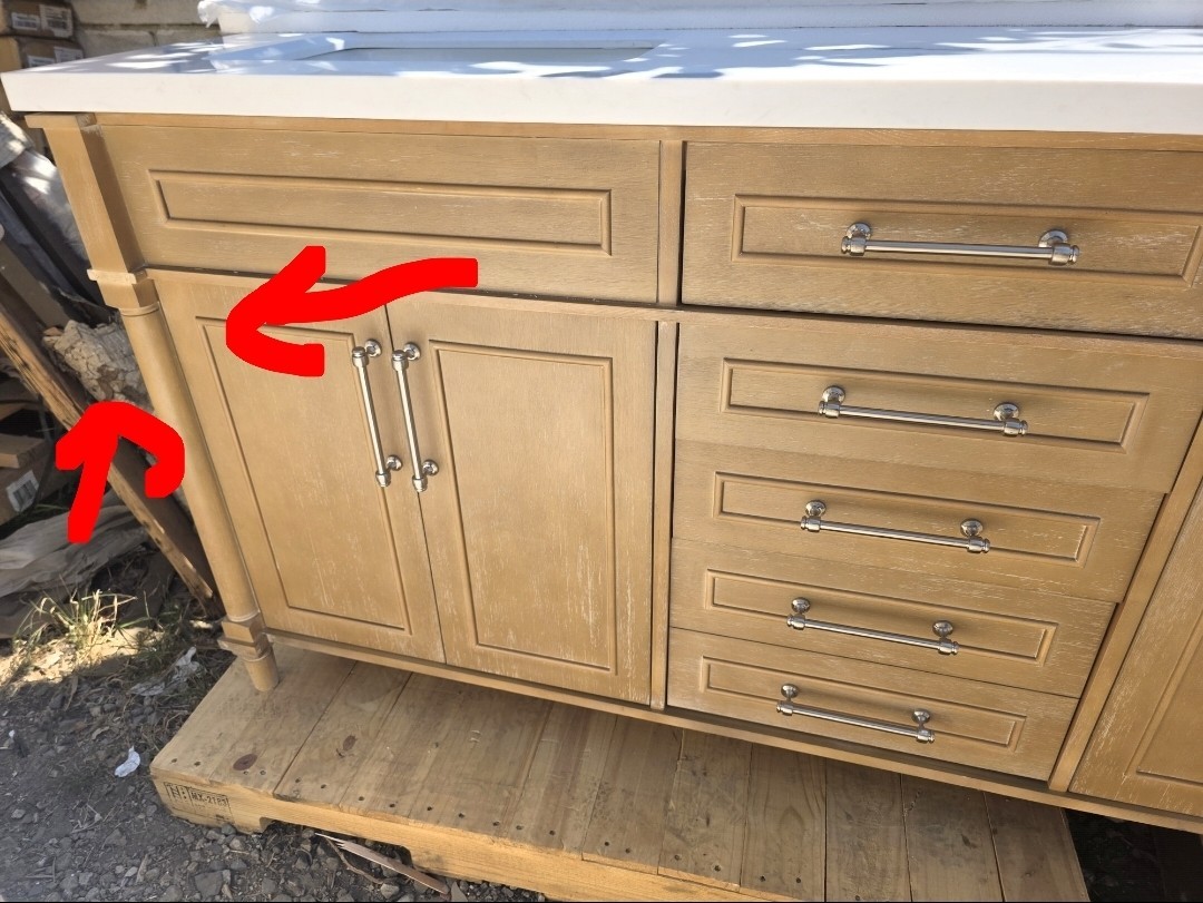 ✨️ Home Decorators Collection Aberdeen 72 in. Double Sink Freestanding Antique O