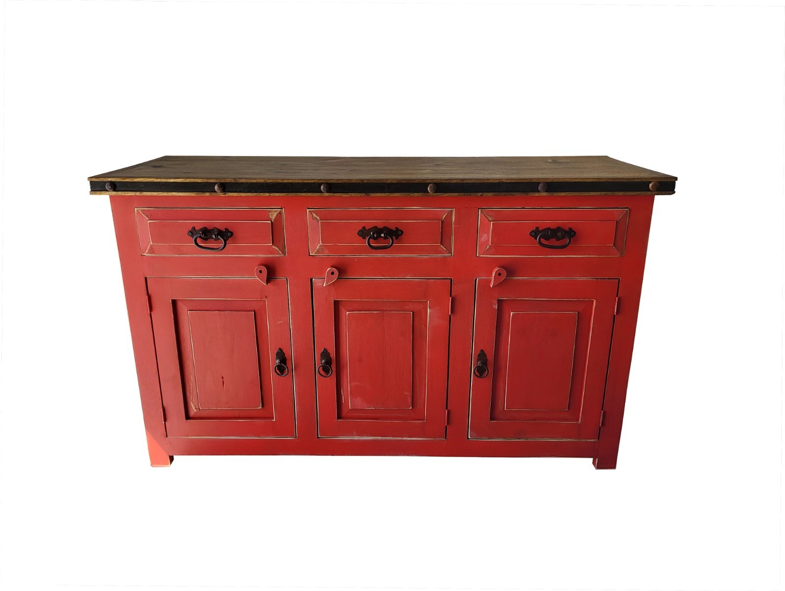 Bryson Rustic Red Bathroom vanity cabinet