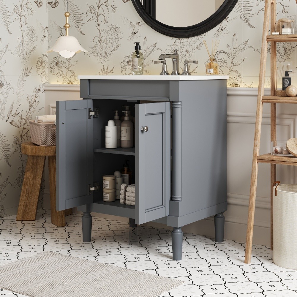 Bathroom Vanity W Top Sink Bathroom Storage Cabinet Single Sink Bathroom Vanity