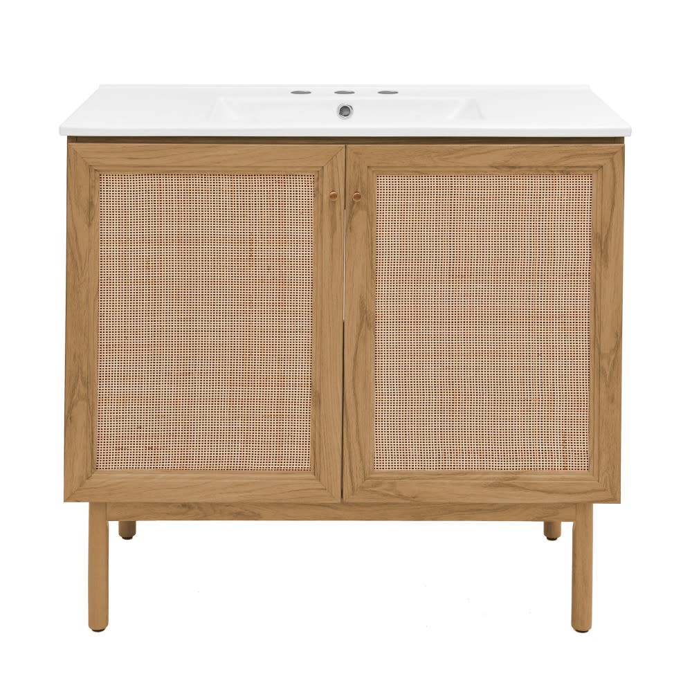 Swiss Madison SM-BV663-3 Classe 36″ – Golden Oak / White
